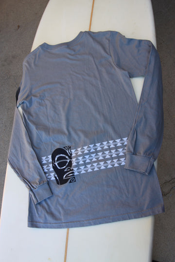 Men - Long Sleeve Shirt - Surfboard